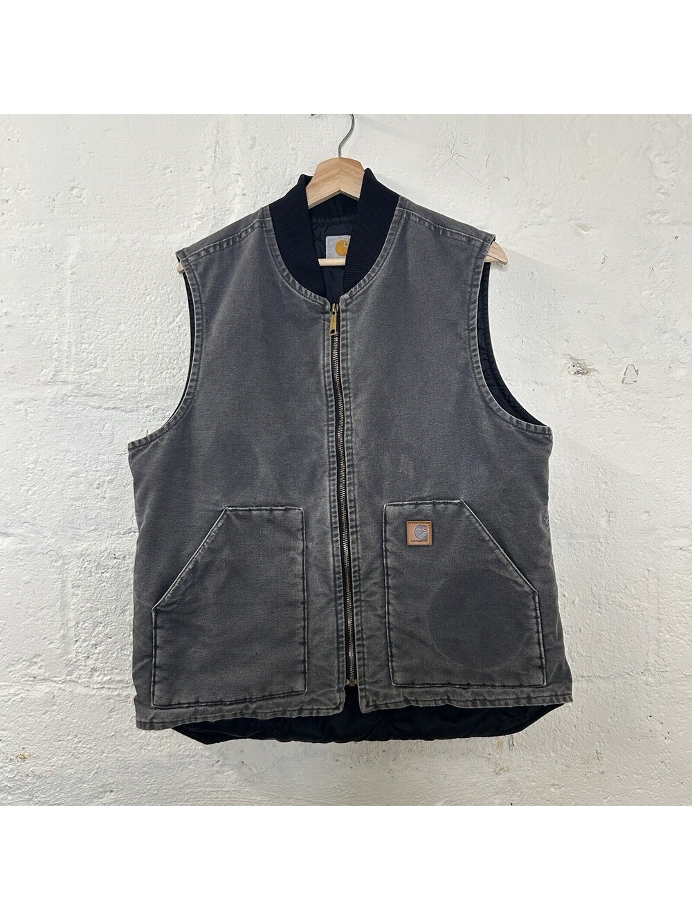 Vintage Carhartt Quilted Arctic Vest “Shadow Grey” V02 029